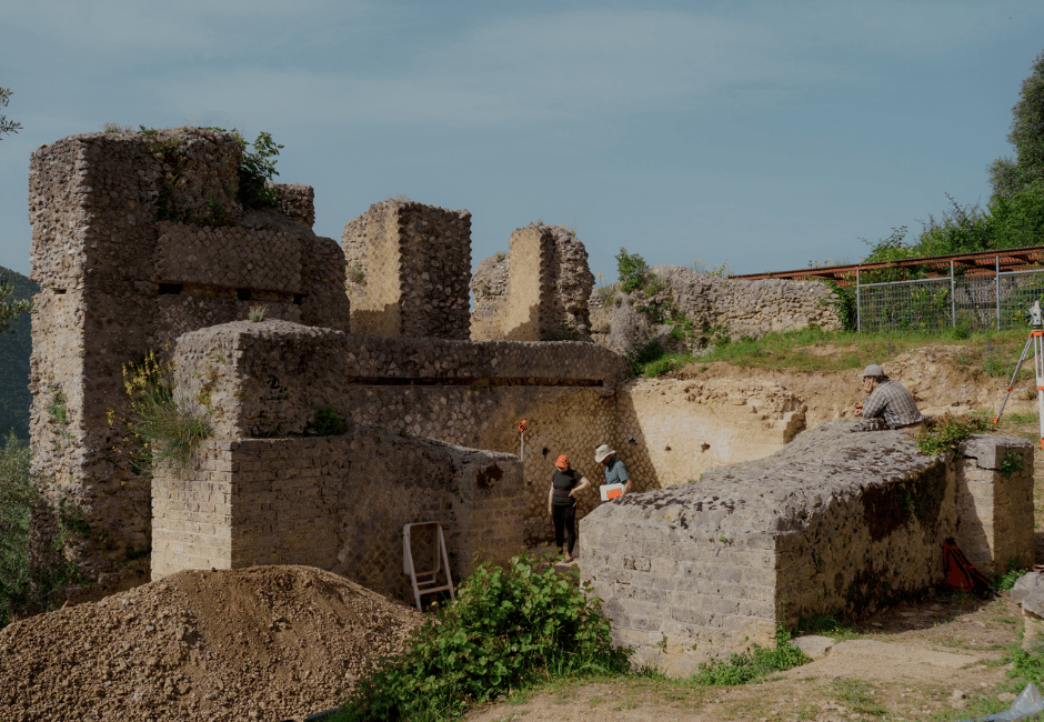 The Villa di Tito is an ancient building in Italy, the site of the archelogical field school