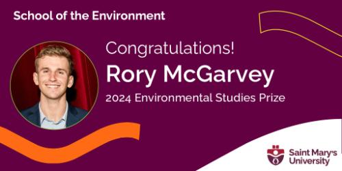 2024 Environmental Prize for BES - Rory McGarvey